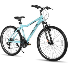 HILAND Mountain Bike 26 Inch Women Mountain Bike Steel Adult Bicycle