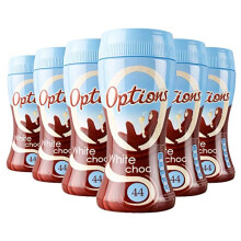 Options White Choc Drink, 6 x 220g