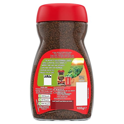 Nescafe Nescafe Original Instant Coffee, 12 x 100g 2