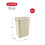 Curver Curver Style 60 Litre Laundry Hamper, Vintage White 2