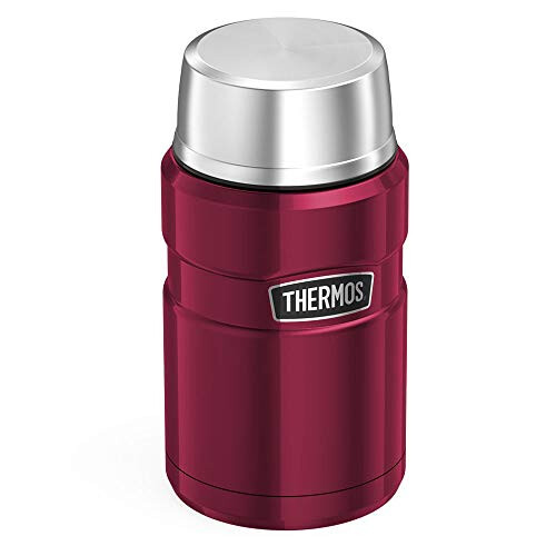 Thermos Thermos 81141 Food Flask, Stainless Steel, Raspberry, 710ml 2