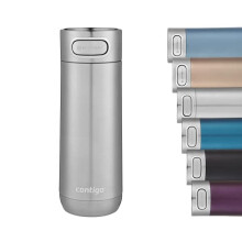 Contigo Luxe Autoseal Travel Mug, Stainless Steel Thermal Mug, Vacuum Flask, Leakproof Tumbler, dishwasher safe, Coffee Mug with BPA Free Easy-Clean
