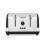 Morphy Richards Morphy Richards Venture Black 4 Slice Toaster - Defrost Setting - High Lift Feature - 240131 1
