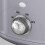 Swan Swan SF17021GRN Retro Slow Cooker with 3 Temperature Settings, Keep Warm Function, 3.5L, 200W, Retro Grey 5