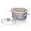 Swan Swan SF17021GRN Retro Slow Cooker with 3 Temperature Settings, Keep Warm Function, 3.5L, 200W, Retro Grey 2