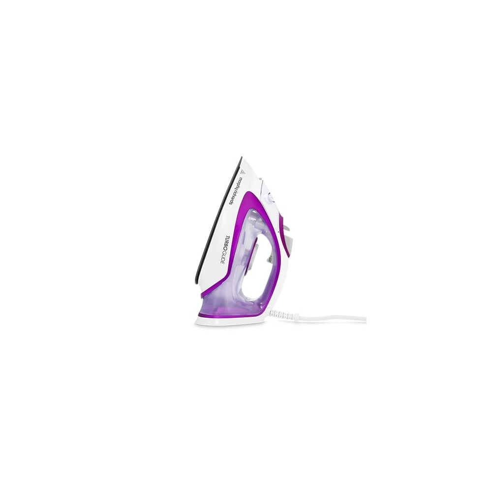 Morphy Richards 302000 Turbo Glide Steam Iron, 3 m Cable, 150 g Steam Shot, Auto Shut Off, 2800 W,Purple