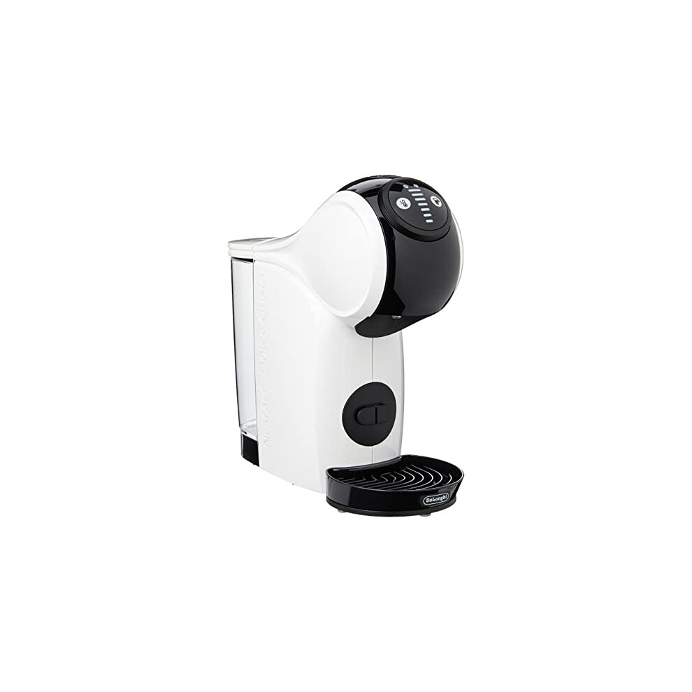 De'Longhi Dolce Gusto EDG225.W Genio S Pod Coffee Machine, compact design, adjustable drink size, 0,8L removable water tank, White