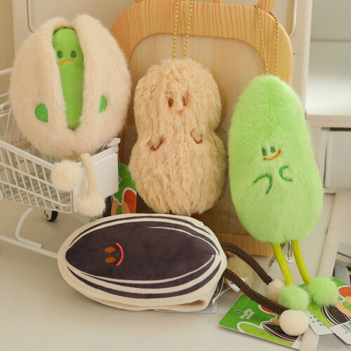 Toy Doll Plush Nuts Series Stuffed Toys Pp Cotton Filling Peanut Pistachios on OnBuy