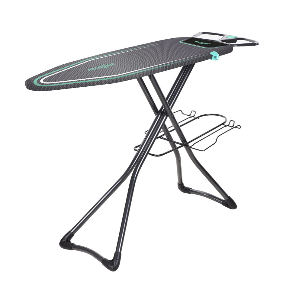 Minky Ergo Plus Mint Prozone Ironing Board 122 x 38cm, Black