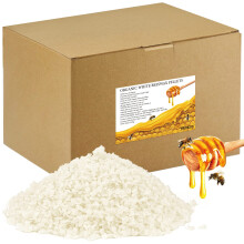 TRINIDa Beeswax Pellets 4.53kg, White Bees Wax for DIY Candles, Beeswax for Candle Making, Skin, Body, Face, and Hair Care, Lotions, DIY Creams, Lip