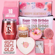 18th Birthday Gifts For Girls, Happy 18th Birthday Hamper For Girls, 18 Year Old Girl Birthday Gifts, 18th Birthday Pamper Box For Her, Best Friend,