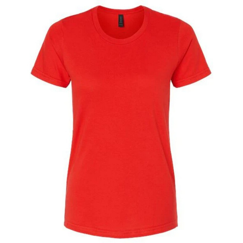 (S, Red) Gildan Womens/Ladies Softstyle Midweight T-Shirt
