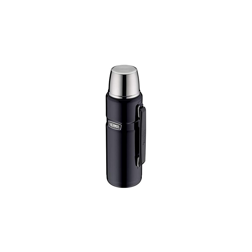 Thermos Stainless King Flask, glossy black, 1.2 L, 33.6 x 11.99 x 33.6 cm, 183267