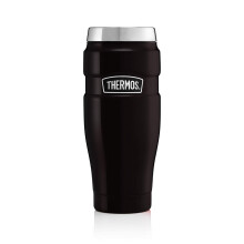 Thermos 101556 Stainless King Travel Tumbler Matt Black, 0.47 L