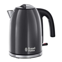 Russell Hobbs 20414 Stainless Steel Electric Kettle, 1.7 Litre, Grey