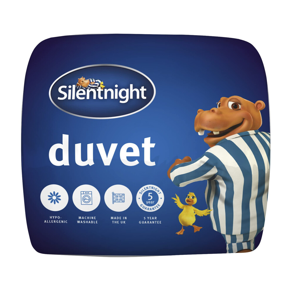 Silentnight Essential 4.5 Tog Duvet, White, Super King