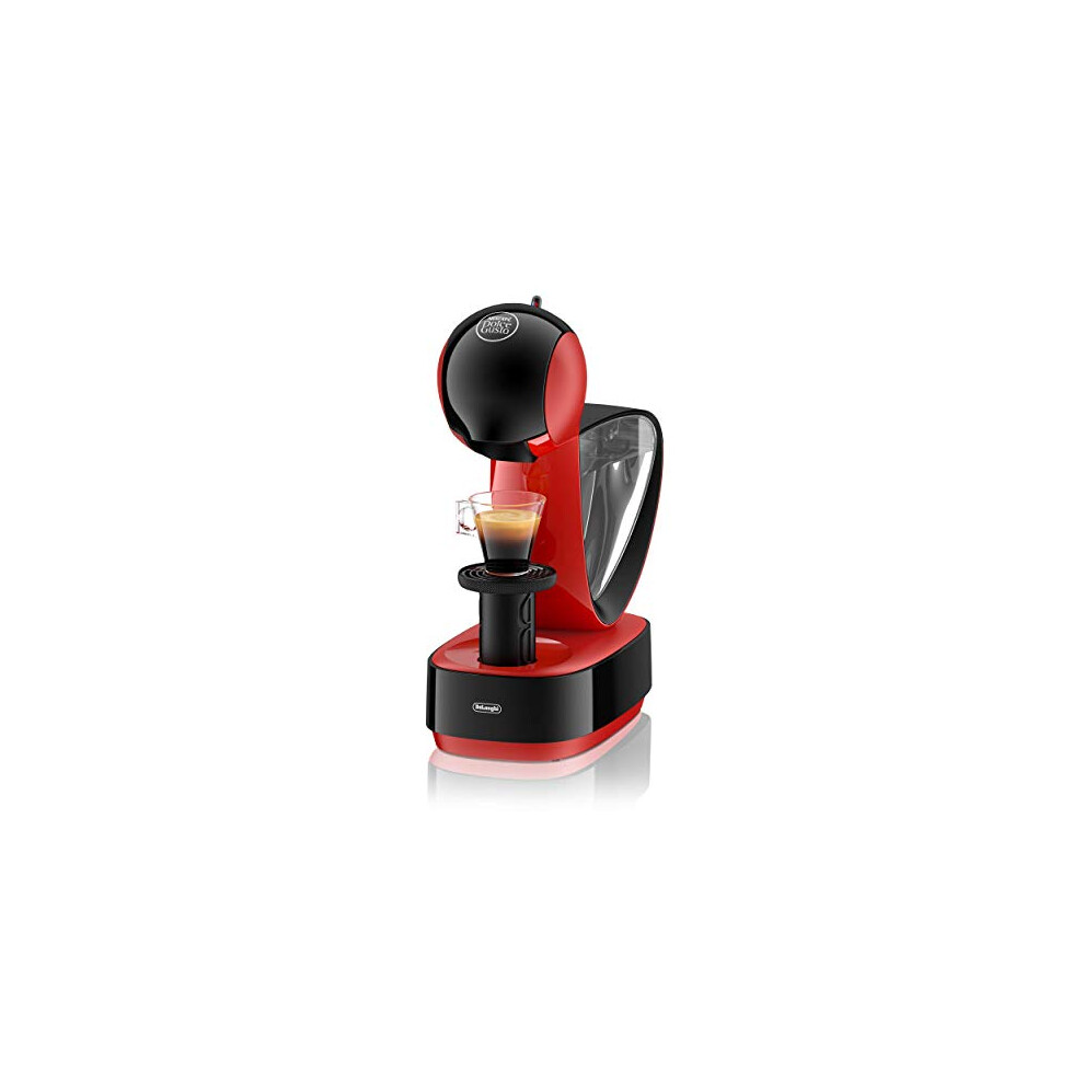 Dolce Gusto DeLonghi Nescaf? Infinissima Pod Capsule Coffee Machine, Espresso, Cappuccino and more,1.2 Liters, EDG260.R, Red & Black