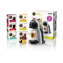 De'Longhi Nescaf? Dolce Gusto Mini Me, Single Serve Capsule Coffee Machine Starter Kit, Including 6 boxes of Coffee Pods, EDG155.BG, 230 Milliliters,