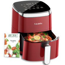 Air Fryers 4L,Fabuletta1680W Compact Air Fryers with 9 Presets, Max 230? Setting Digital Air Fryer Oven with Rapid Air Circulation, Digital