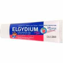 Elgydium Kids Fresh Strawberry Fluoride Toothpaste For Tooth Decay Protection, Strengthen And Protect The Teeth, 50ml