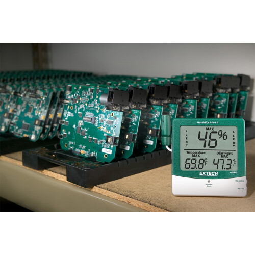 Extech Instruments 445815 Big Digit Humidity Alert,White 1