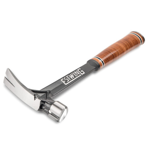Estwing Estwing E15S 15oz Ultra Framing Hammer, Smooth Face, Leather Grip 1