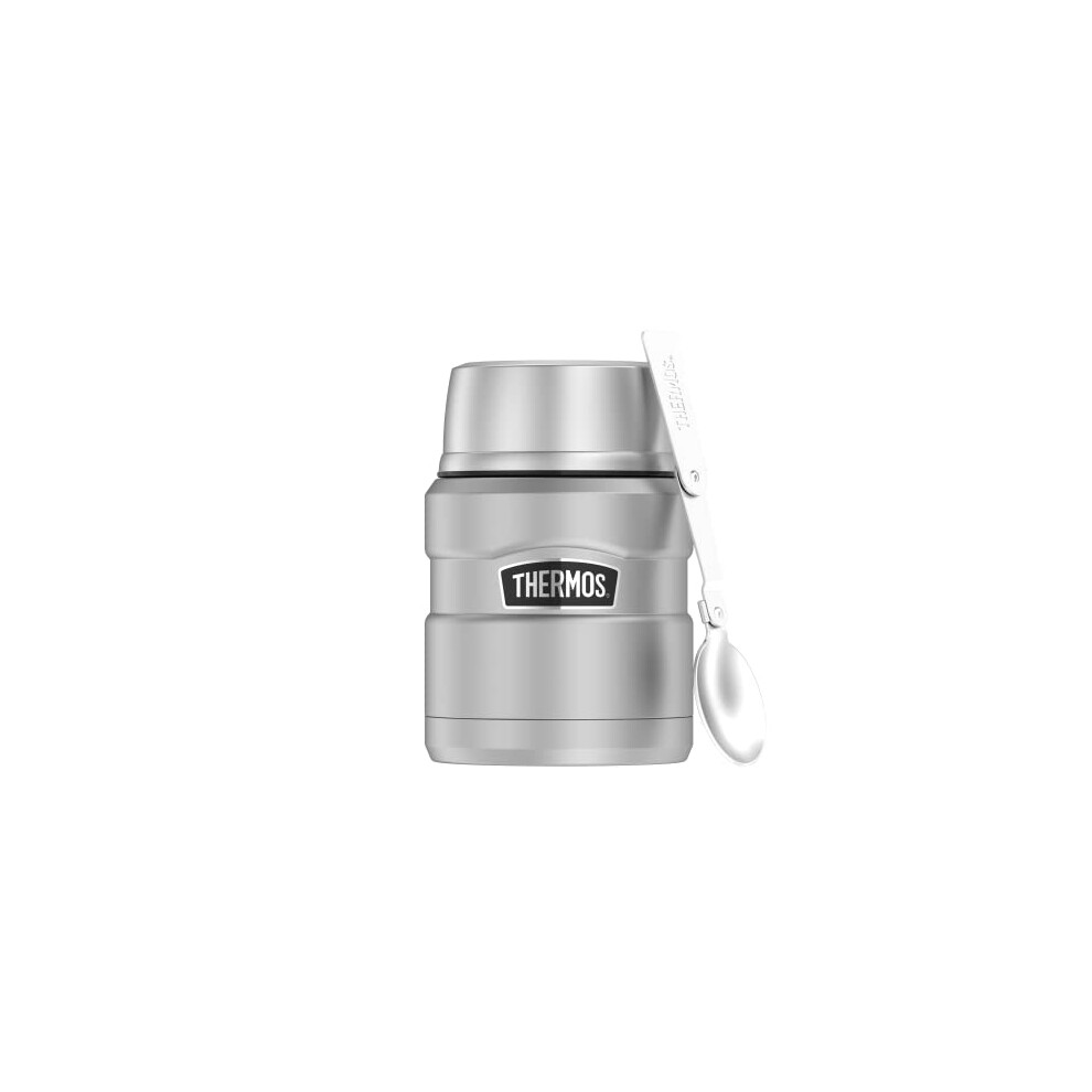 Stainless King Food Jar 0,47l Matte Stainless Steel