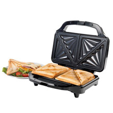 Salter EK2017T Deep Fill Toastie Maker ? XL Sandwich Toaster Press With Non-Stick Hot Plates, For 2 Toasted Sandwiches, 4 Slice, Easy Clean, Cool