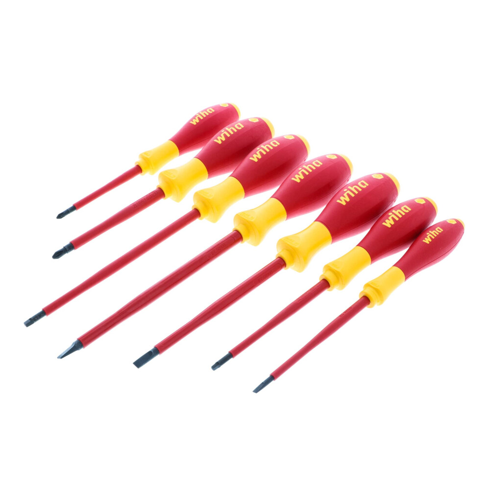 Wiha 32097 | 7 Piece Insulated SoftFinish Screwdriver Set