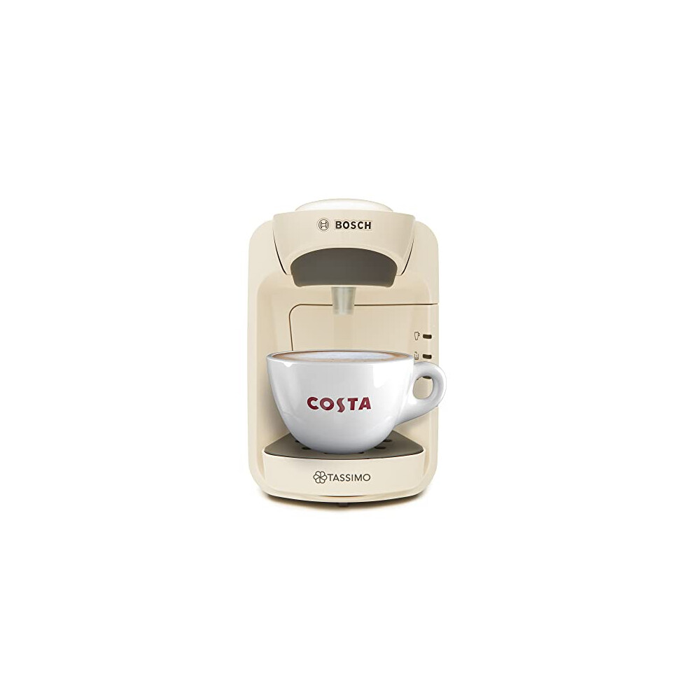 Tassimo by Bosch Suny 'Special Edition' TAS3107GB Coffee Machine,1300 Watt, 0.8 Litre - Cream