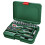 Bosch Bosch Home and Garden Ratchets / 1/4" Drive Socket Set 34-Piece (Versatile Drive Socket Set for Multiple DIY Tasks; Ergonomic, Soft Grip Handle; 2