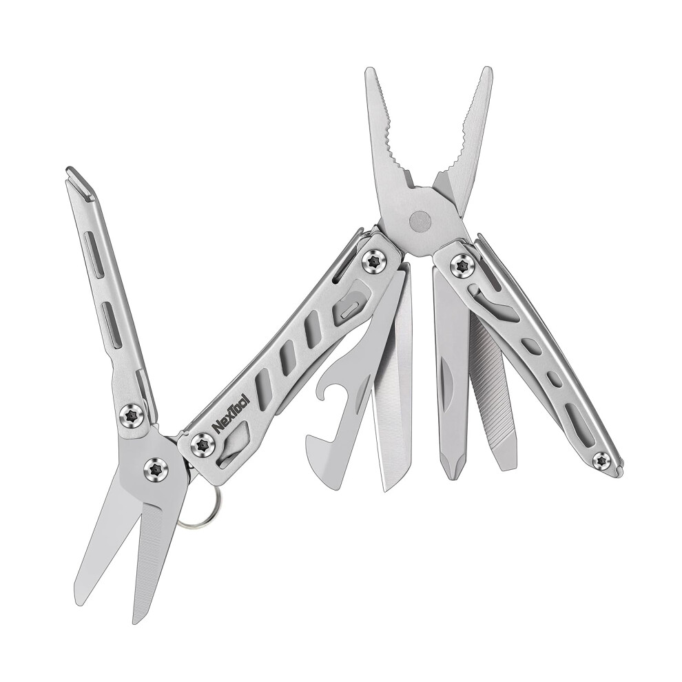 Nextool Mini Multitool, Mini Flagship 10 In 1 Multi-Tool, Multi Tool With Multitools Pliers, Camping Pliers, Can Opener, Scissors, Screwdriver, Bottle 5051217130665