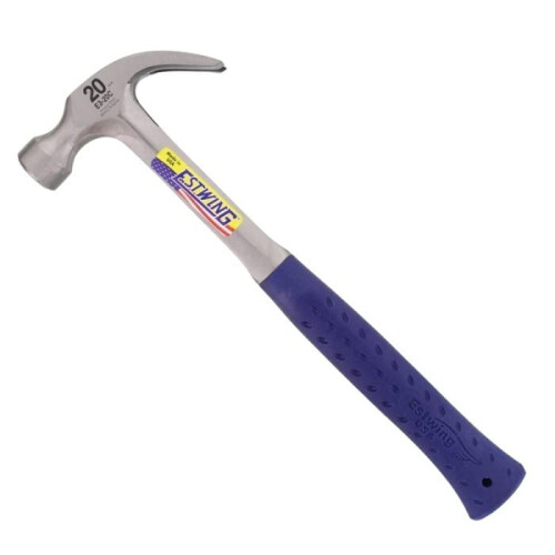 Estwing Estwing E3/20c Curved Claw Hammer - Vinyl Grip 20oz 1