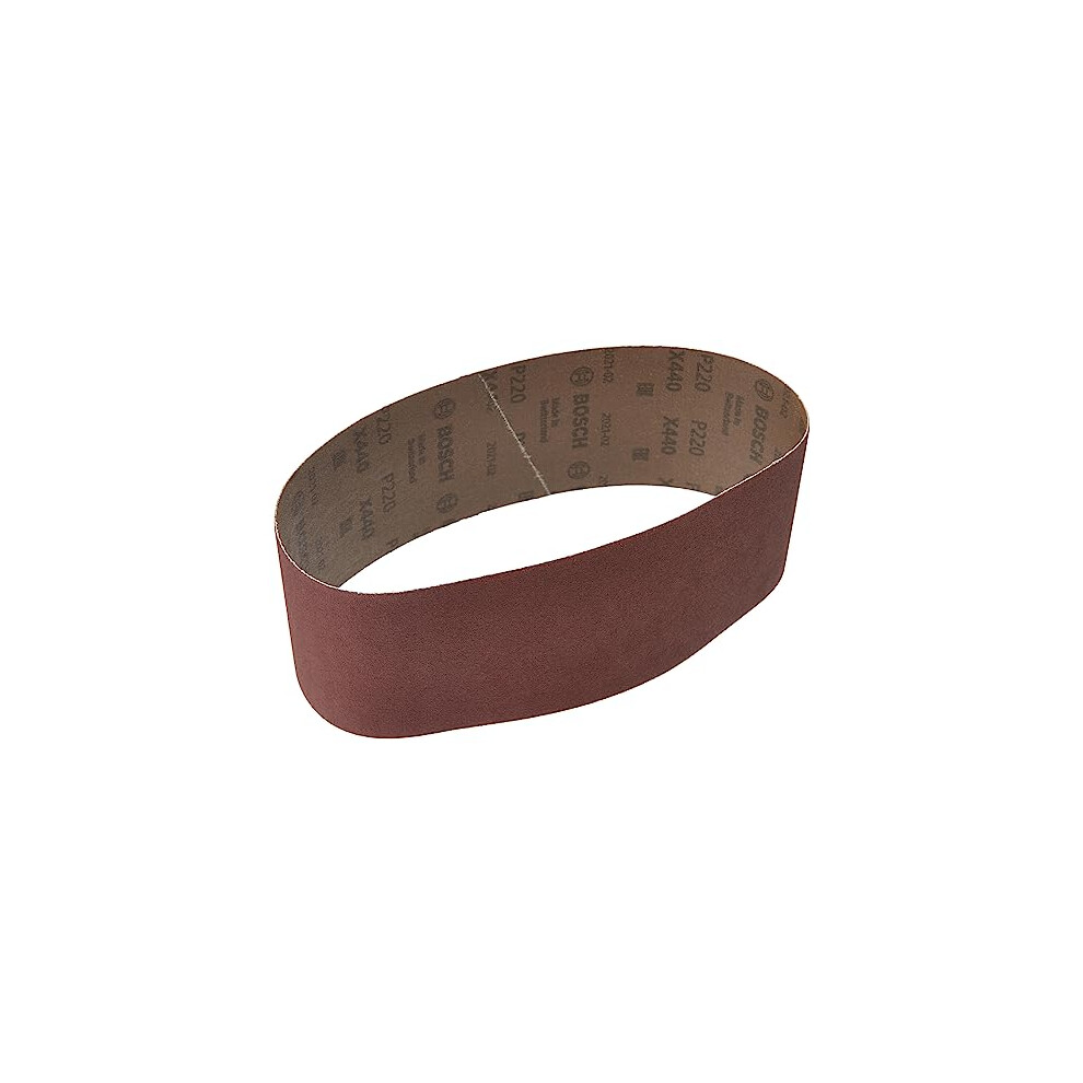 Bosch Accessories 10 Pcs. Sanding Belt Set X440 Best For Wood And Paint (75 X 533 Mm, Grit 220, Accessories For Belt Sanders)