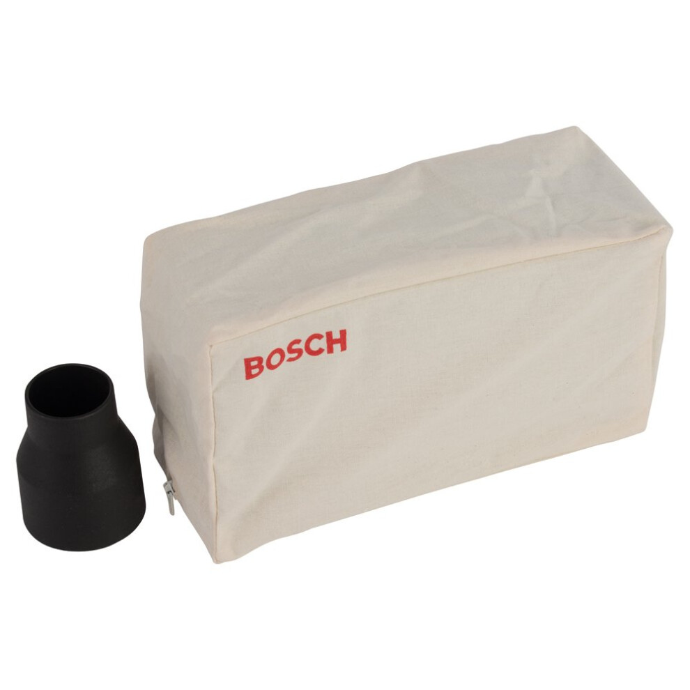 Bosch Professional 1X Cloth Dust Bag (Accessories For Planers), 38Cm X 20Cm X 10Cm, White