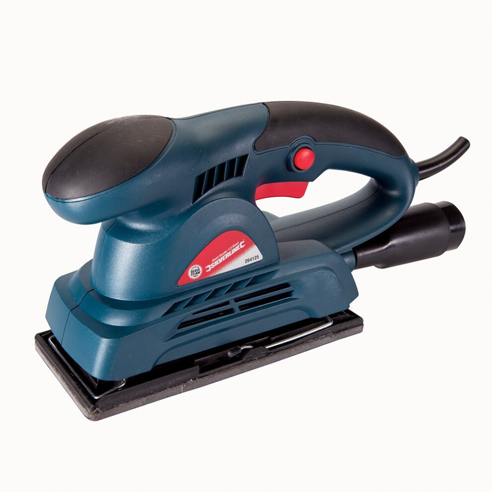 Silverline 264125 150 W Orbital Sander 1/3 Sheet 150 W UK