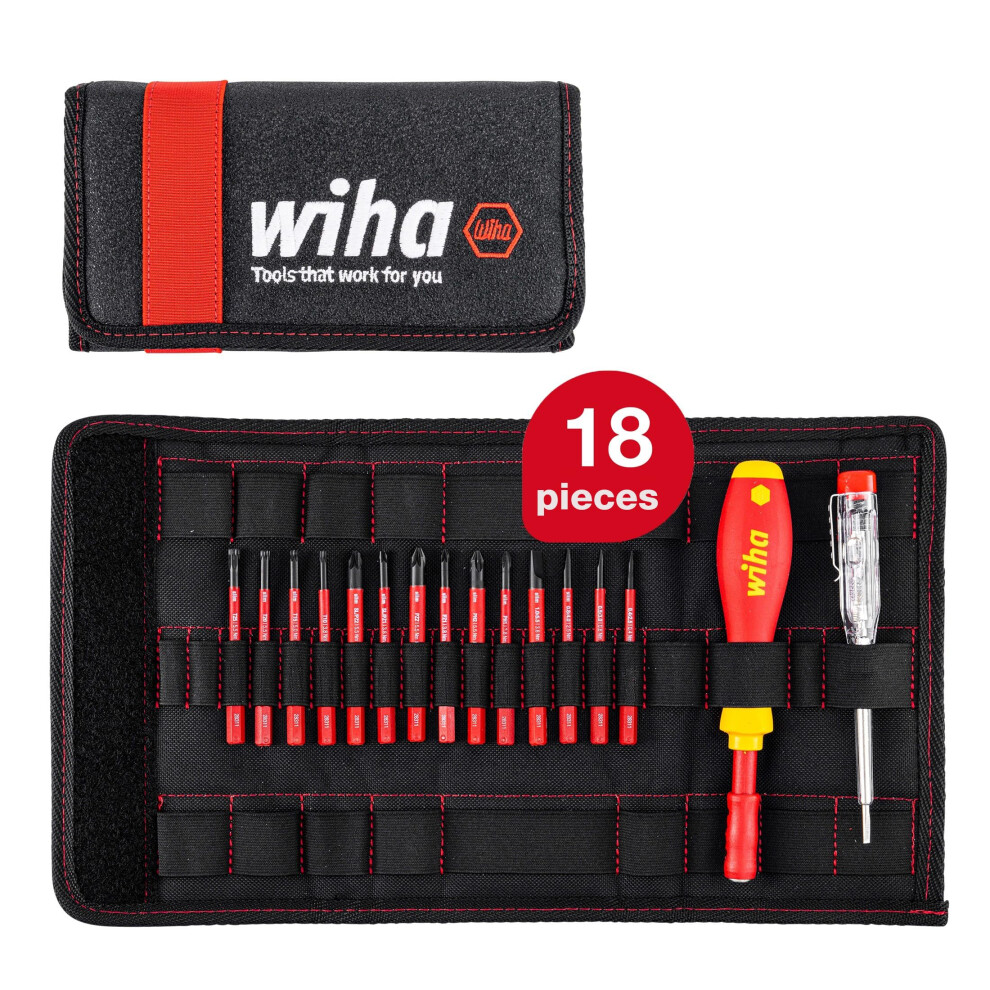 Wiha 2831T16 Slimvario Starter Set, (Wha-36068) Red/Yellow