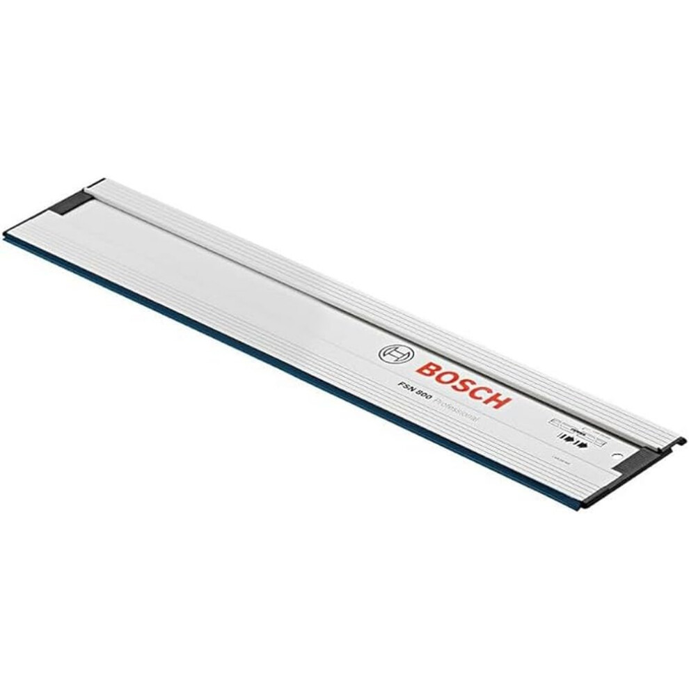 Bosch Professional FSN 800 guide rail (800 mm long, compatible with Bosch Professional GKS G-model circular saws, GKT plunge saws, selected GST