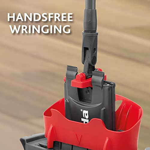 Vileda Vileda Ultramax Complete Mop and Bucket Set, Black/Red 2
