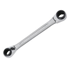 Bahco BHS4RM-16-19 Reversible Ratchet Spanner, 16 mm/17 mm/18 mm/19 mm, 16 x 17 x 18 x 19 mm
