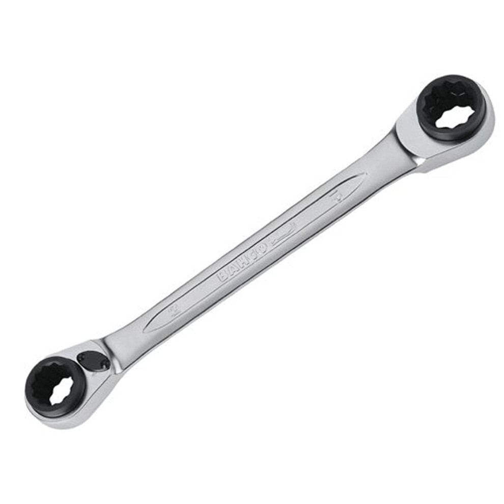 Bahco Bhs4rm-16-19 Reversible Ratchet Spanner, 16 Mm/17 Mm/18 Mm/19 Mm, 16 X 17 X 18 X 19 Mm
