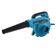 KATSU Electric Air Blower, Turbo Fan Large Volume 800W Dust Leaf Blower Vacuum Duster Dryer Inflator with Variable Speed for Construction Home Garden