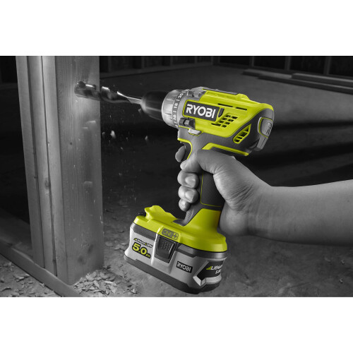 Ryobi Ryobi ONE+ R18DD3-0 18V Cordless Compact Drill Driver (Body Only), Hyper Green 1