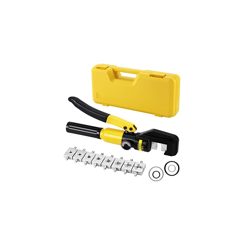 Hseamall 10Tons Hydraulic Crimping Tool Crimper Plier For Copper And Aluminum Terminal Lugs Battery Wire Crimping 4-70Mm? 5051217136339