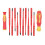 Draper Draper 12 Piece Interchangeable Screwdriver Set | XP1000 Extra Slim | Portable Set with Case | 70867 4