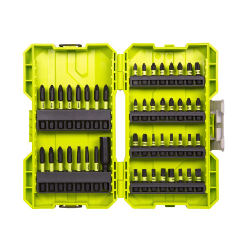 Ryobi RYOBI RAK48SDI Torque Plus Impact Screwdriver Bit Set, 48 Piece