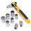 ToughHub 100 Pcs Tool Kit Set Box ? Durable Plastic Multi-Purpose Household & DIY Tool box ?Tool Organizer Including High Quality Tools? Complete Tool 5