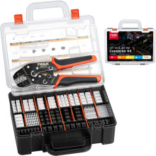 JST Crimping Tool Kit, 2.54mm JST XH &JST SM Connectors Set has 20 Types, with Wire EDM Crimper Pliers + Tote Toolbox | PEBA 0.05-0.5mm?(AWG30-20)