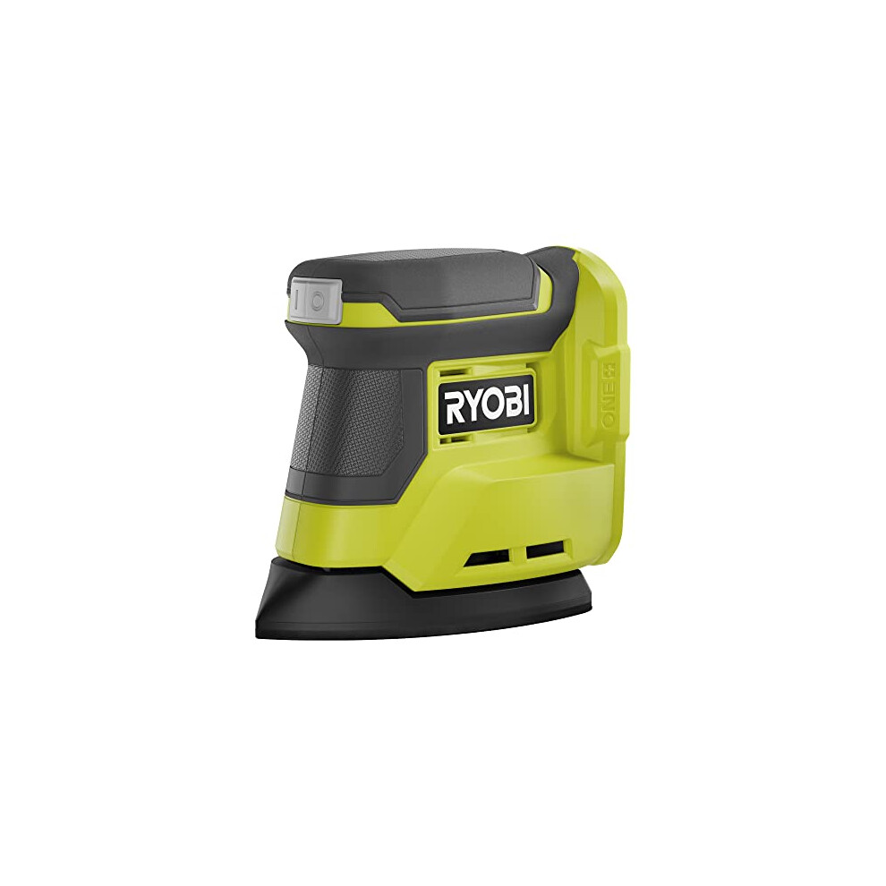 RYOBI RPS18-0 18 V ONE Plus Cordless Corner Palm Sander Bare Tool, One Size, Hyper Green