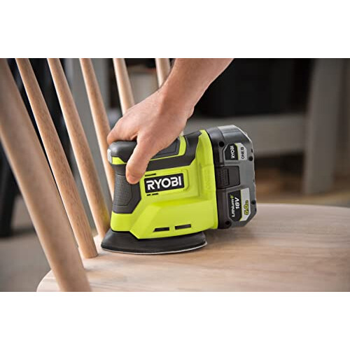 Ryobi RYOBI RPS18-0 18 V ONE Plus Cordless Corner Palm Sander Bare Tool, One Size, Hyper Green 2